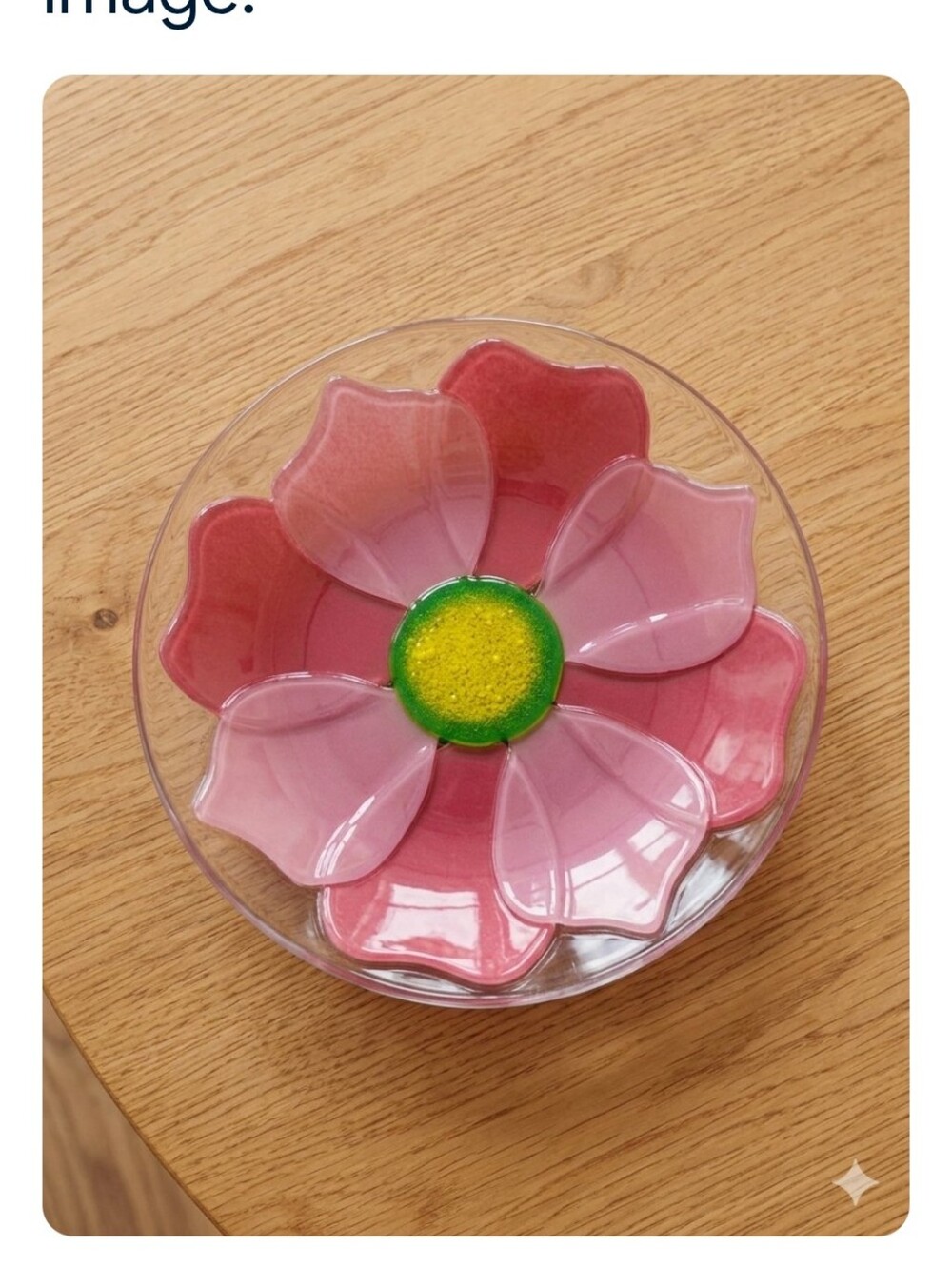 11 In Villeroy and Boch Glass Bowl